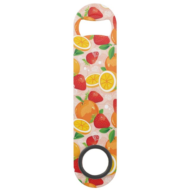 Abstract pattern with strawberry (Front)