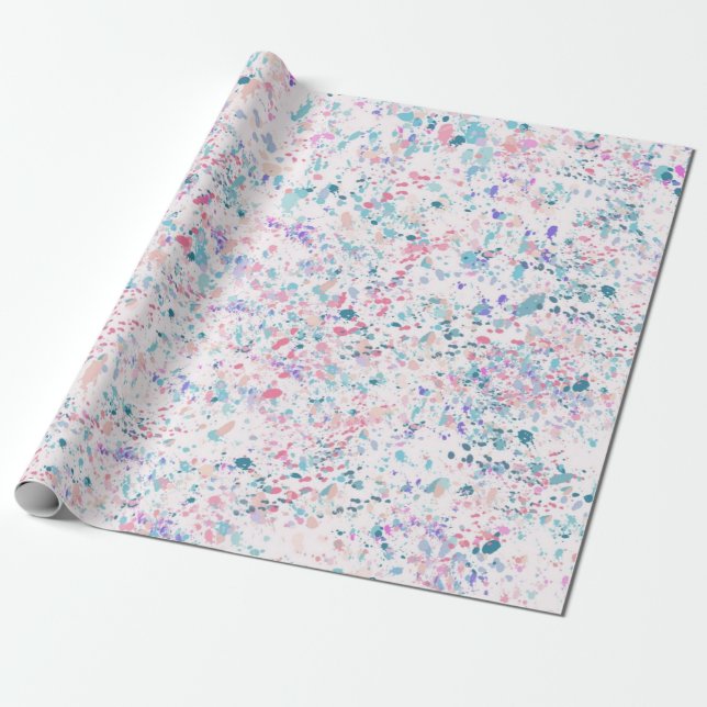 Abstract pattern wrapping paper (Unrolled)