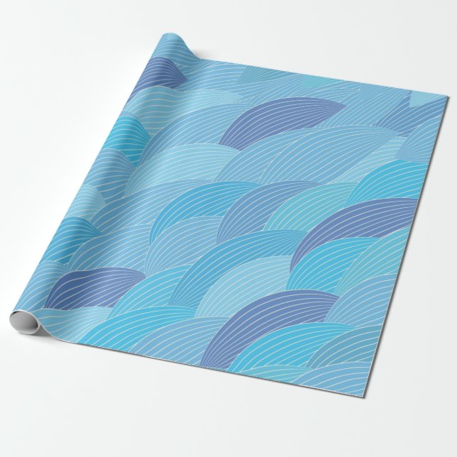 Abstract pattern wrapping paper (Unrolled)