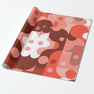 Abstract pattern wrapping paper