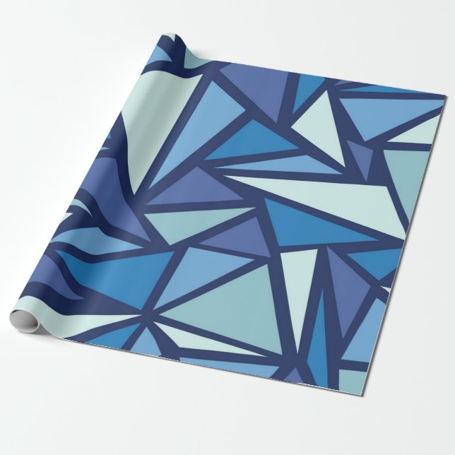 Abstract pattern wrapping paper (Unrolled)
