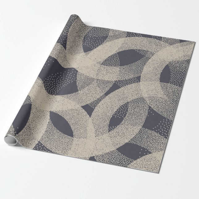 Abstract pattern wrapping paper (Unrolled)