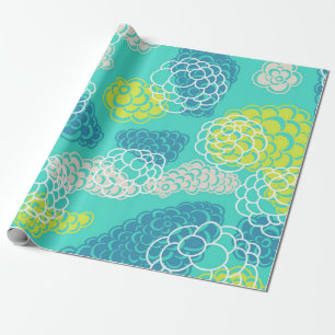 Abstract pattern wrapping paper