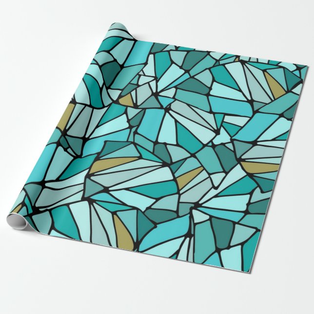 Abstract pattern wrapping paper (Unrolled)