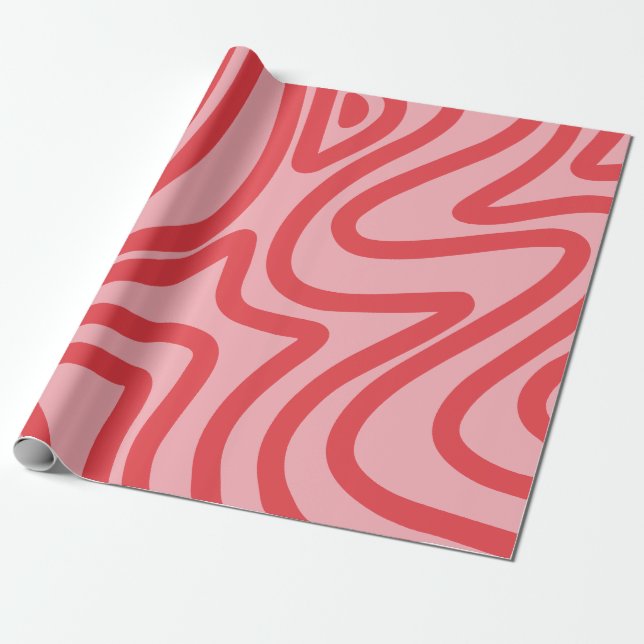 abstract pattern wrapping paper (Unrolled)
