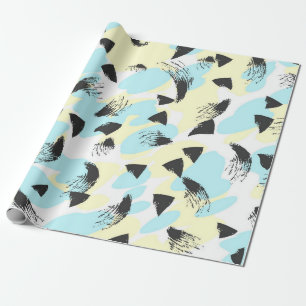 Abstract pattern wrapping paper