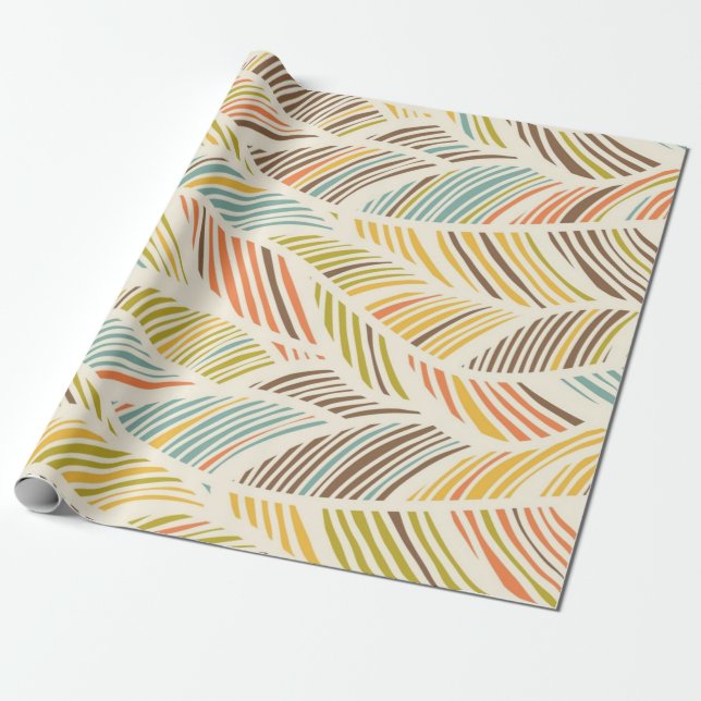 Abstract pattern wrapping paper (Unrolled)