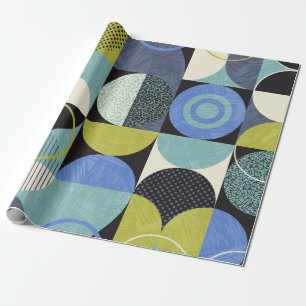 Abstract pattern wrapping paper