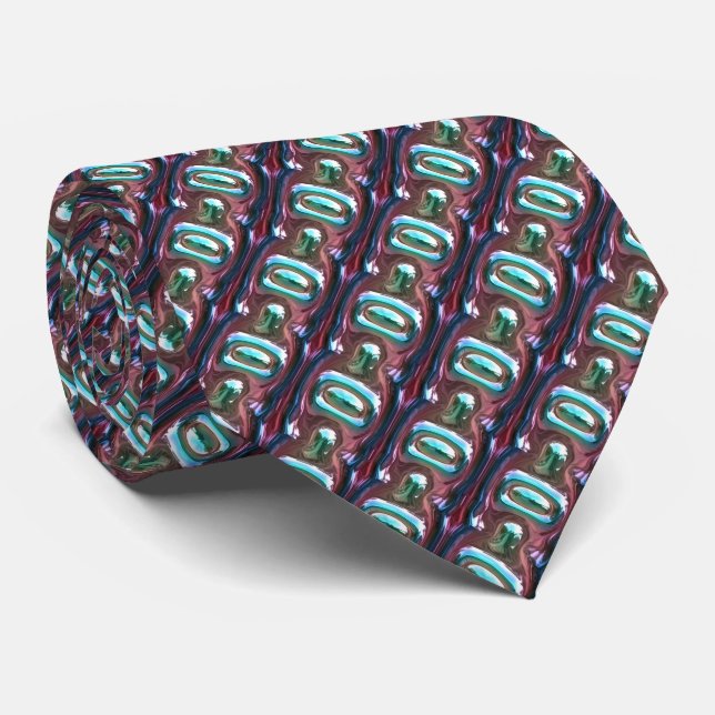 Abstract Patterns 56A-B Options Custom Ties (Rolled)
