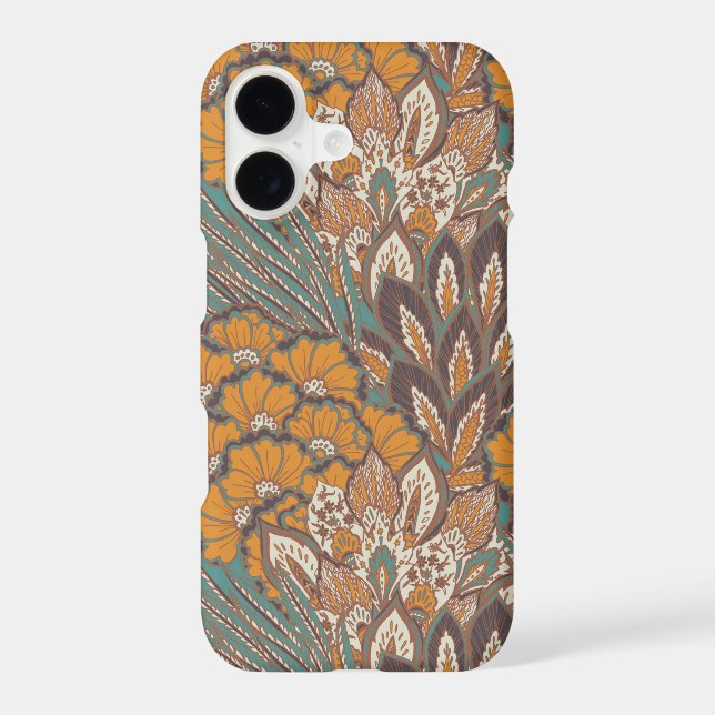 Abstract Peacock Feather Pattern (Back)