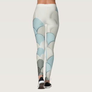 Abstract Pedals Leggings