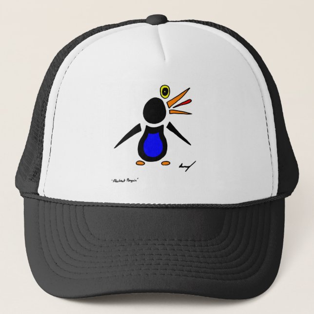 Abstract Penguin Hat (Front)