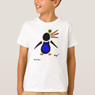 Abstract Penguin Kids Basic T-Shirt