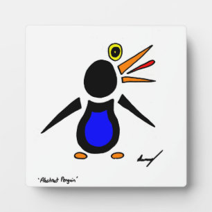 Abstract Penguin Plaque