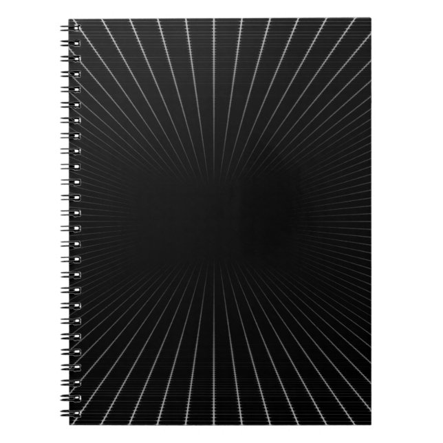 Abstract perspective background notebook (Front)