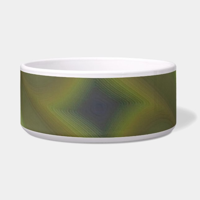 Abstract Pet Bowl (Front)