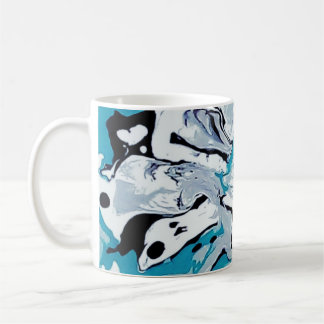 Abstract phantom pattern. coffee mug