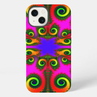 Abstract Phoenix Flower Fractal iPhone Case