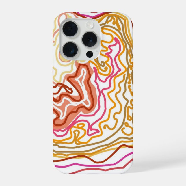 Abstract phone case  (Back)