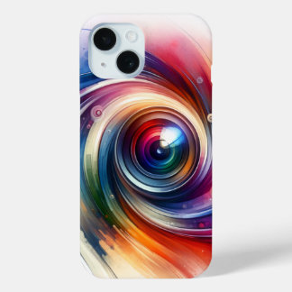 abstract phone case, iPhone 15 case