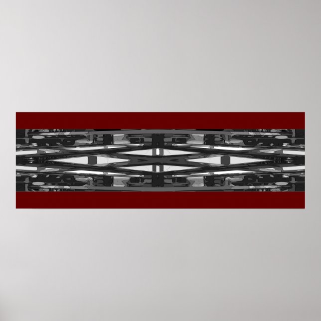 Abstract Photo Design; 12x36" Poster (Front)