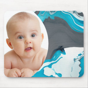 Abstract Photo Frame Mouse Pad