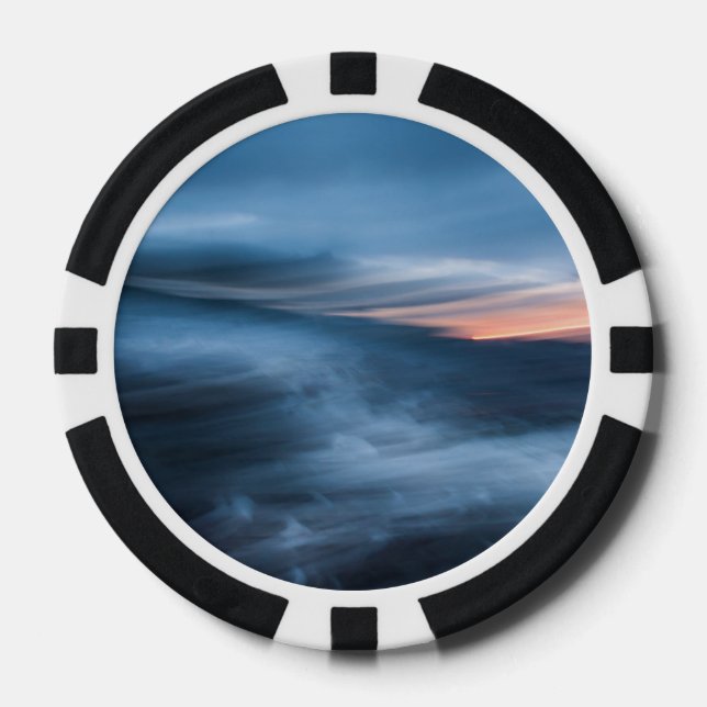 Abstract photo poker token (Front)
