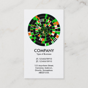 Abstract Pi Wheel 06 Business Card