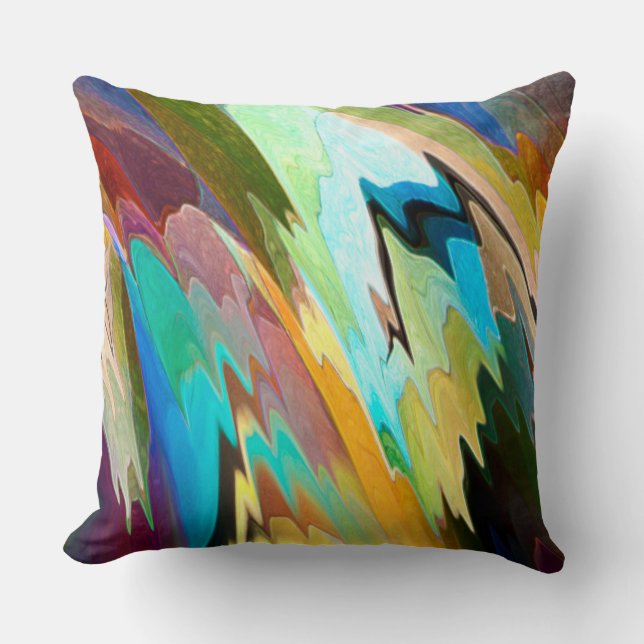 Abstract Pillow (Front)