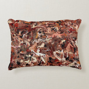 Abstract Pine Needles Decorative Cushion