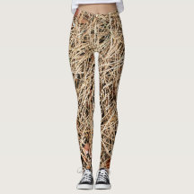 Abstract Pine Needles Leggings