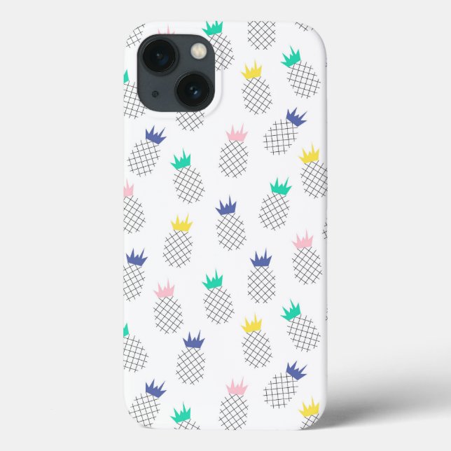 Abstract Pineapples Case-Mate iPhone Case (Back)