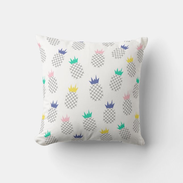 Abstract Pineapples Cushion (Front)