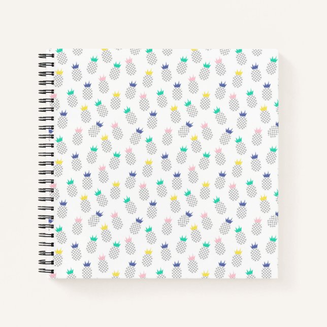Abstract Pineapples Notebook (Front)