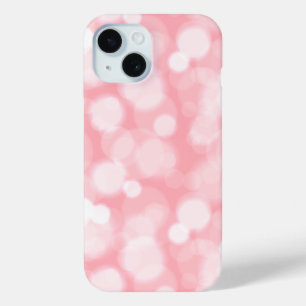 Abstract Pink Bokeh Fairy Light Phone Case