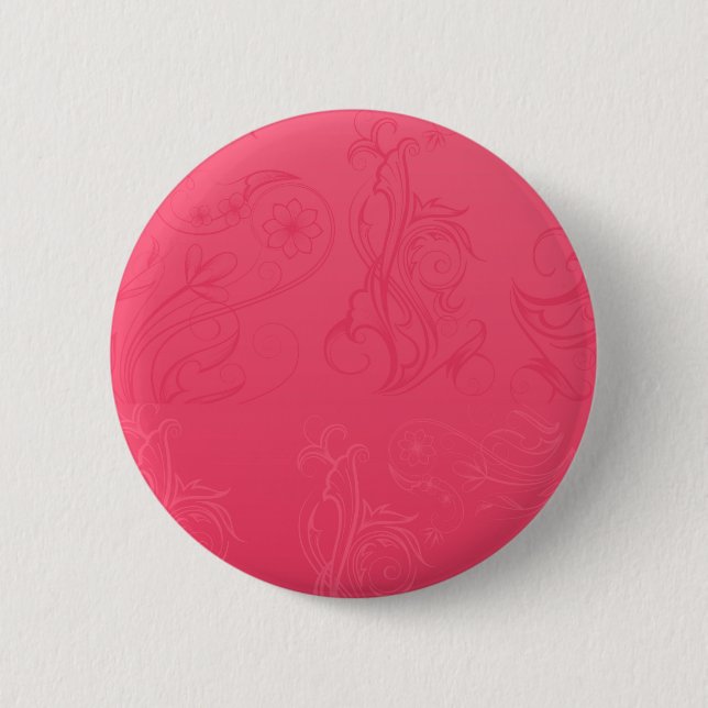 Abstract Pink Button (Front)