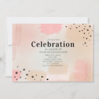 Abstract Pink Generic Party Celebration
