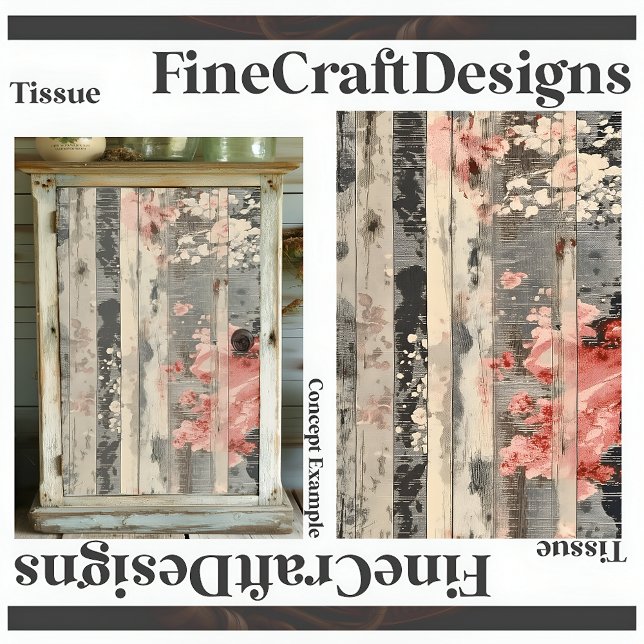 Abstract Pink Gray Background Decoupage Right 127 Tissue Paper (Creator Uploaded)