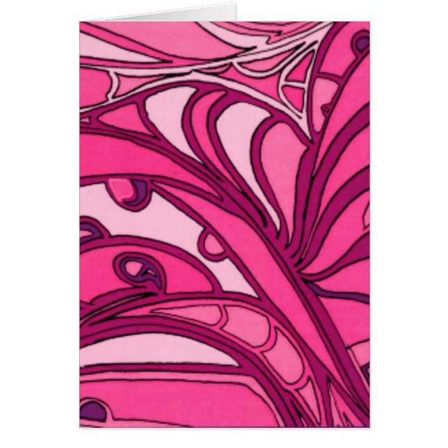 Abstract Pink Panel Painting (Front)