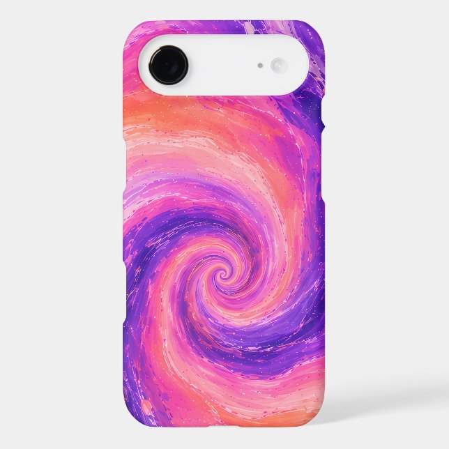 Abstract Pink Purple Vortex (Back)