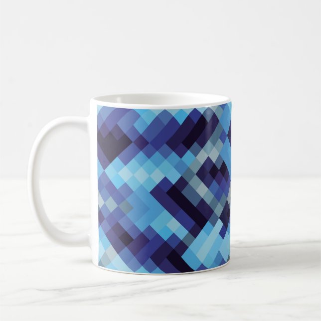  abstract pixel pattern background pixel,abstract, coffee mug (Left)