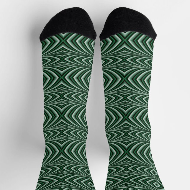 Abstract Plant Socks (Top)