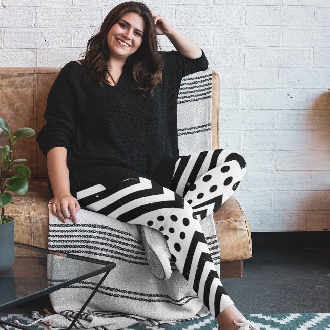Abstract Polka Leggings (Creator Uploaded)