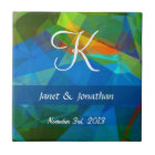 Abstract Polygons 39 Customisable Monogram