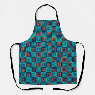 abstract pop pattern apron