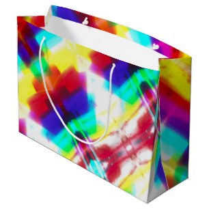 Abstract Popart Primary Rainbow Gift Bag