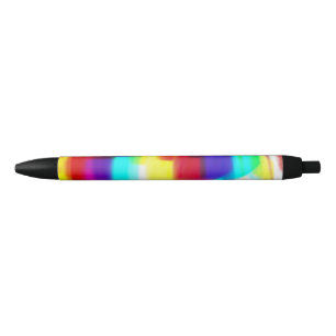 Abstract Popart Primary Rainbow Pen