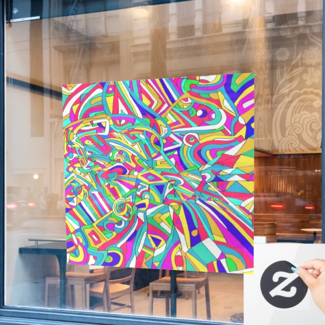 Abstract Portrait (Cafe Window)