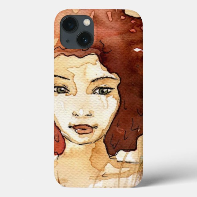 Abstract portrait 3 Case-Mate iPhone case (Back)