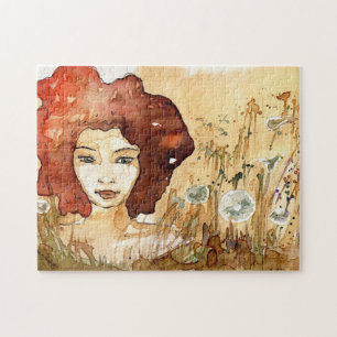 Abstract portrait 3 jigsaw puzzle